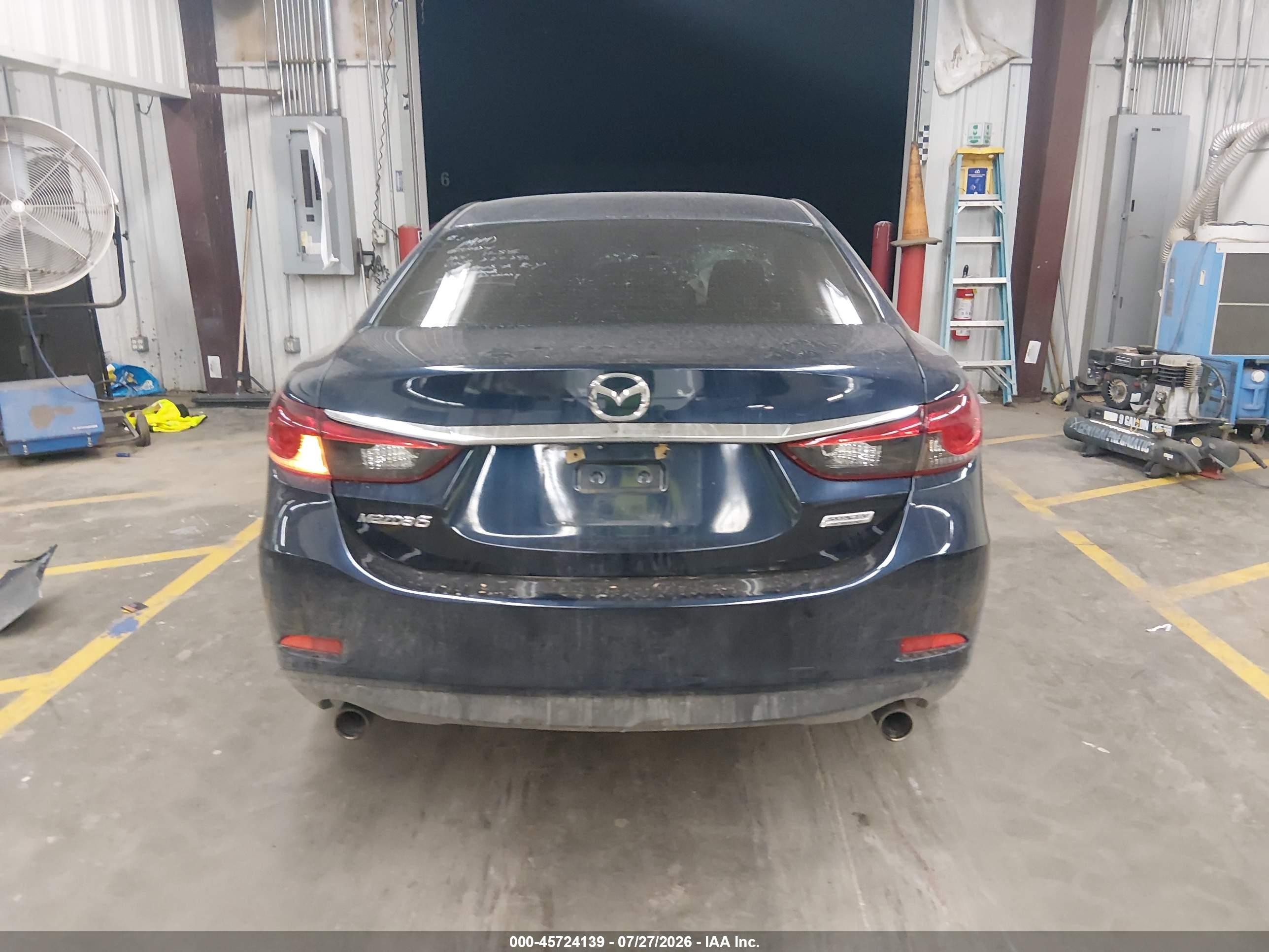 2015 Mazda Mazda6 I Touring Blue vin: JM1GJ1V54F1220296