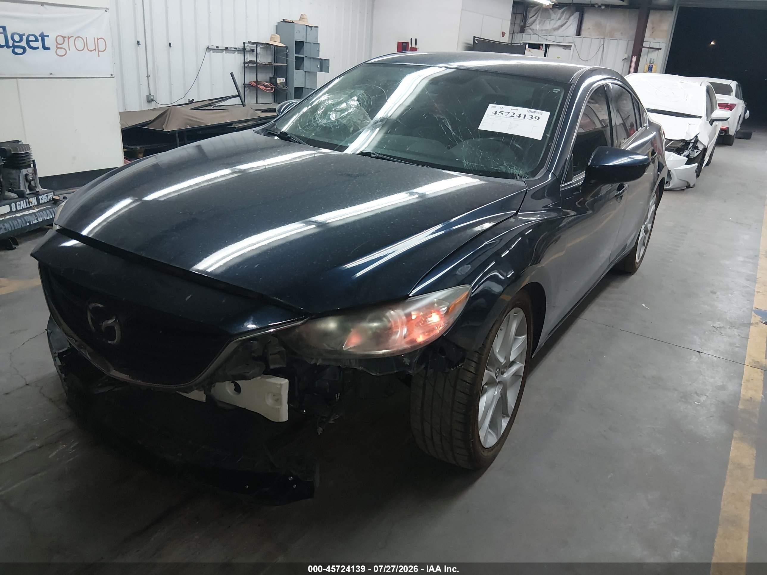 2015 Mazda Mazda6 I Touring Blue vin: JM1GJ1V54F1220296