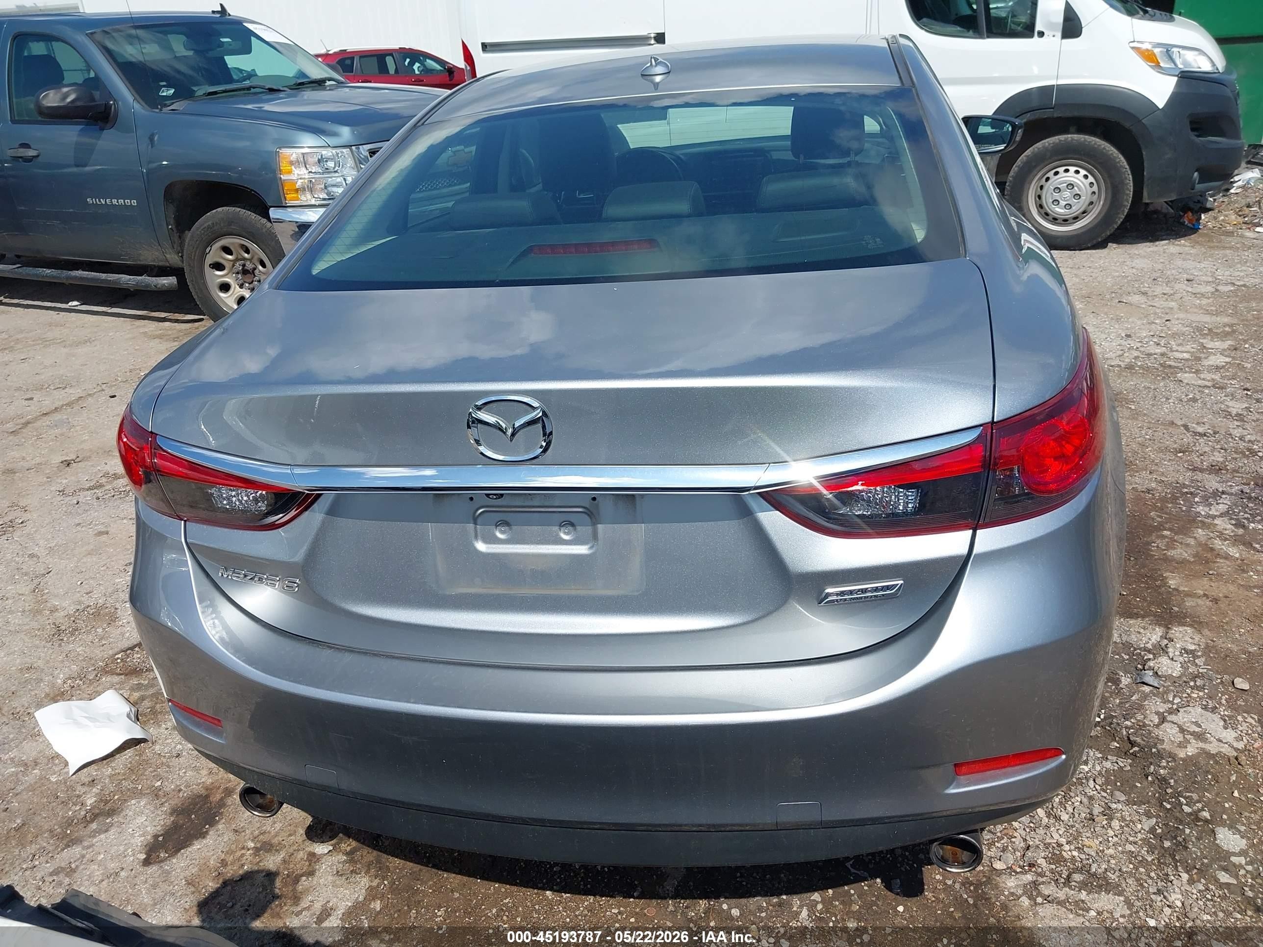 2015 Mazda Mazda6 I Touring Серый vin: JM1GJ1V54F1224882