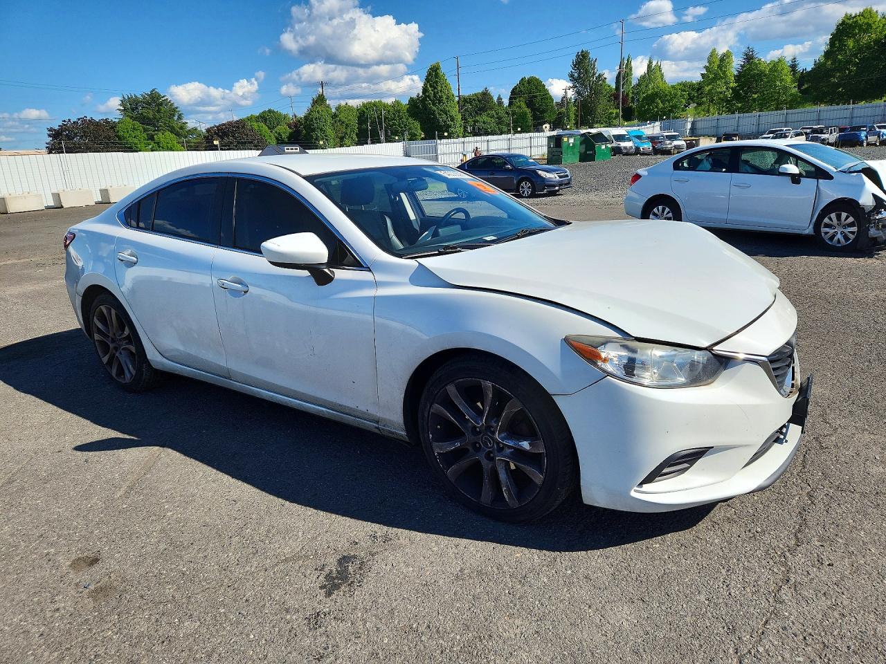 2016 Mazda 6 Touring White vin: JM1GJ1V54G1477458