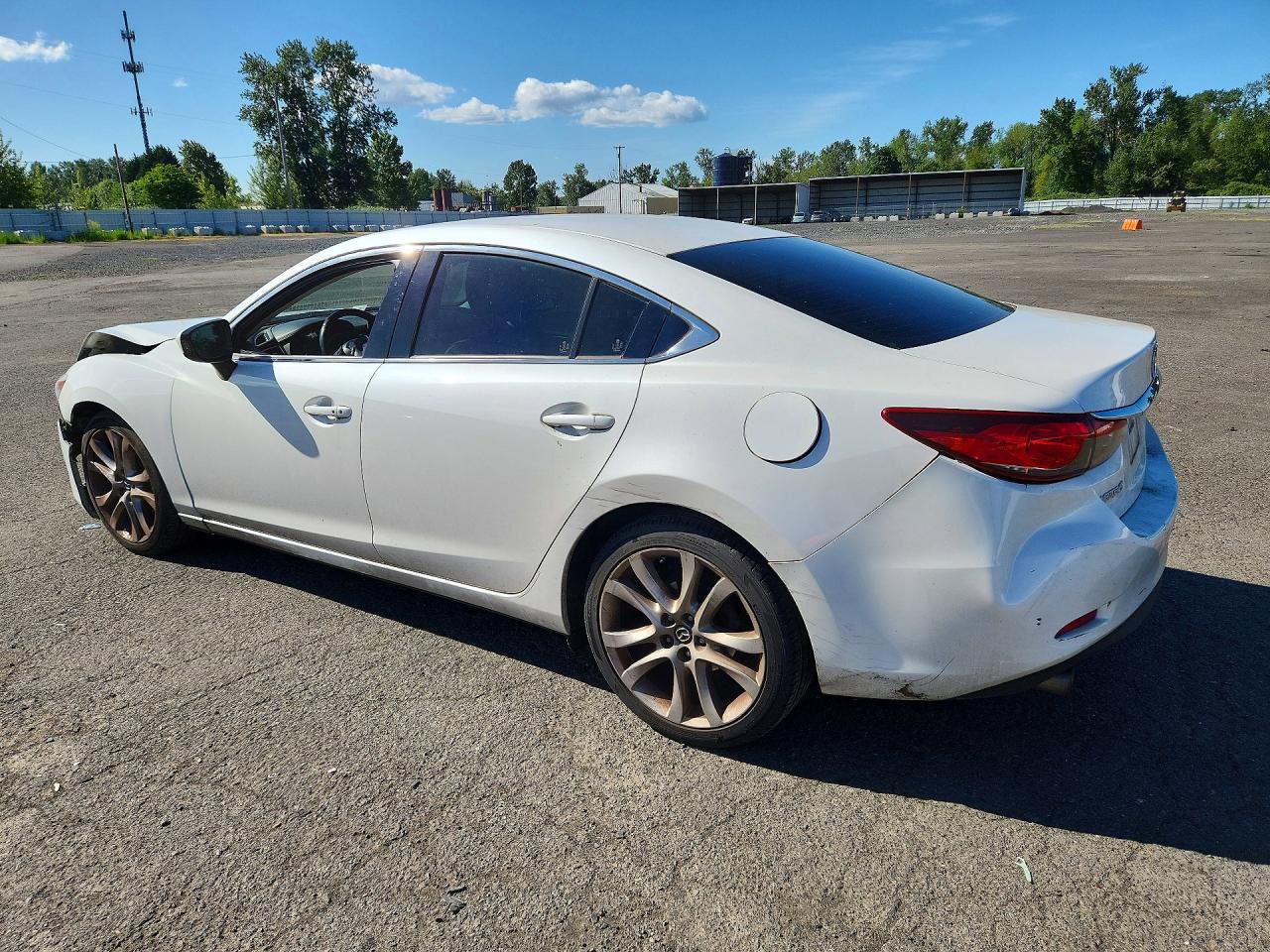 2016 Mazda 6 Touring White vin: JM1GJ1V54G1477458