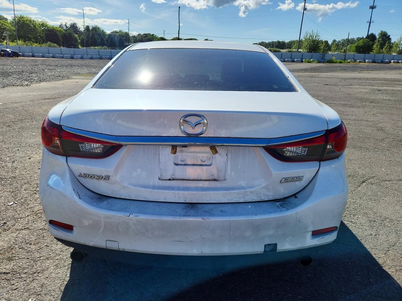 2016 Mazda 6 Touring White vin: JM1GJ1V54G1477458