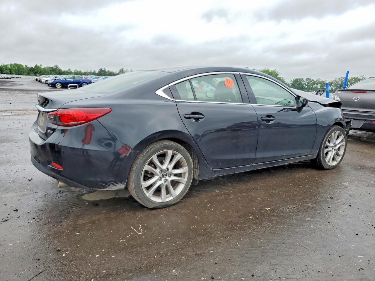 2015 Mazda 6 Touring Black vin: JM1GJ1V55F1182948