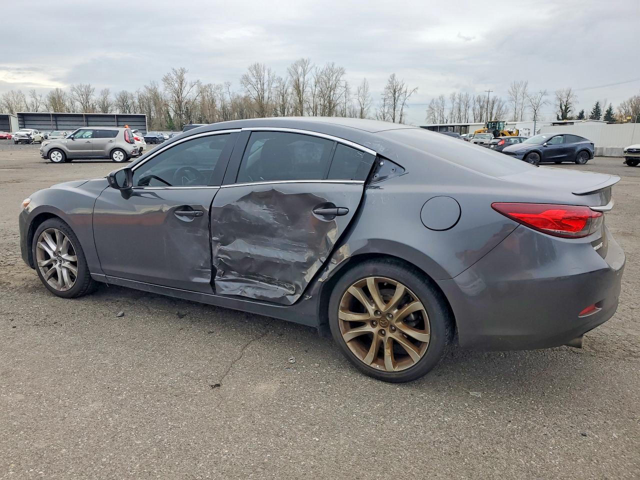 2015 Mazda 6 Touring Charcoal vin: JM1GJ1V55F1196381