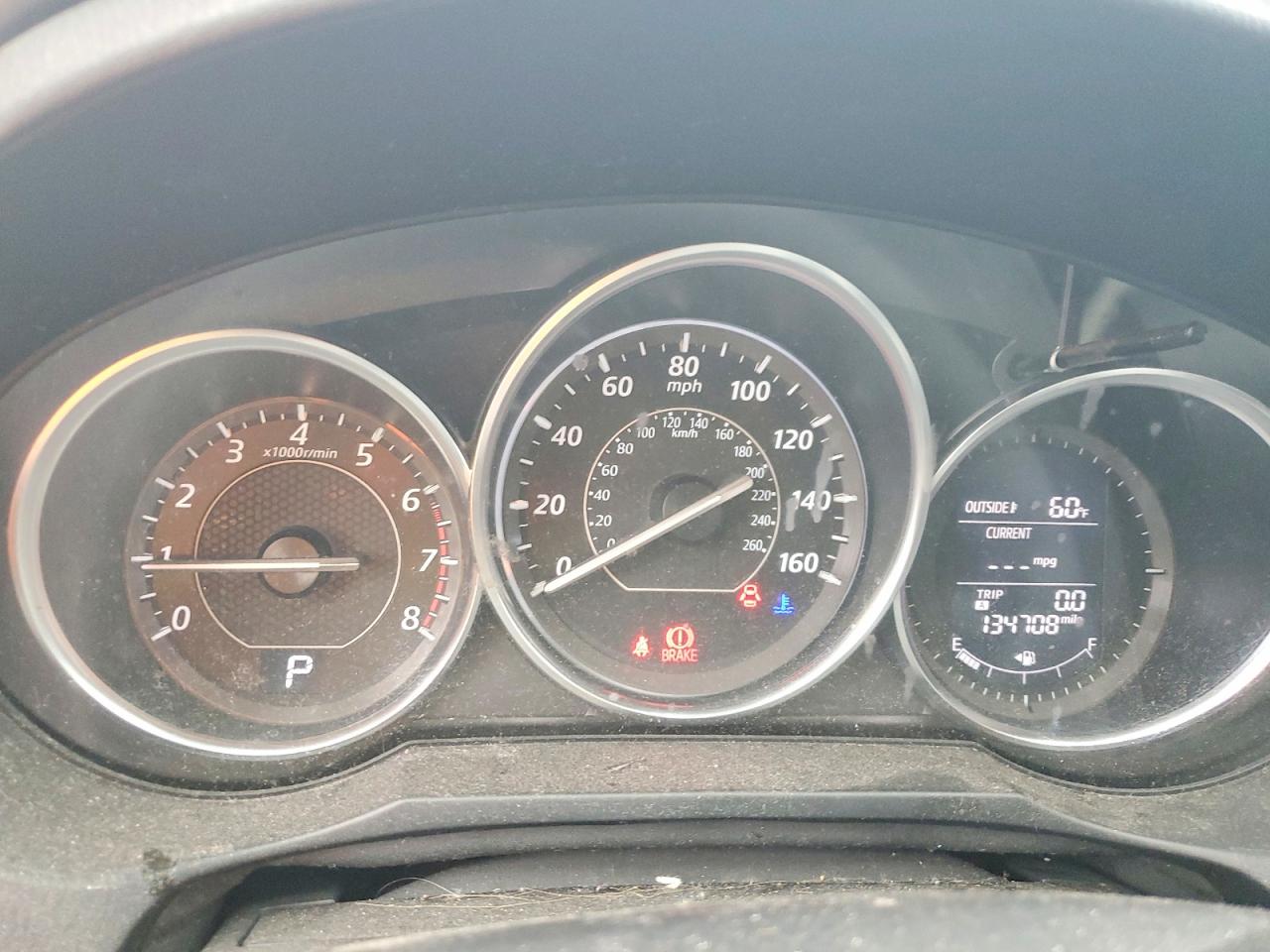 2015 Mazda 6 Touring Charcoal vin: JM1GJ1V55F1196381