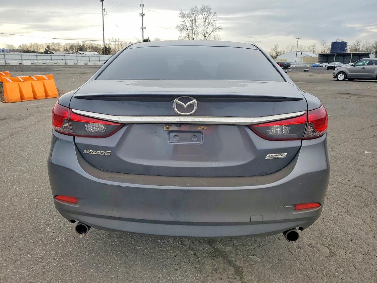 2015 Mazda 6 Touring Charcoal vin: JM1GJ1V55F1196381