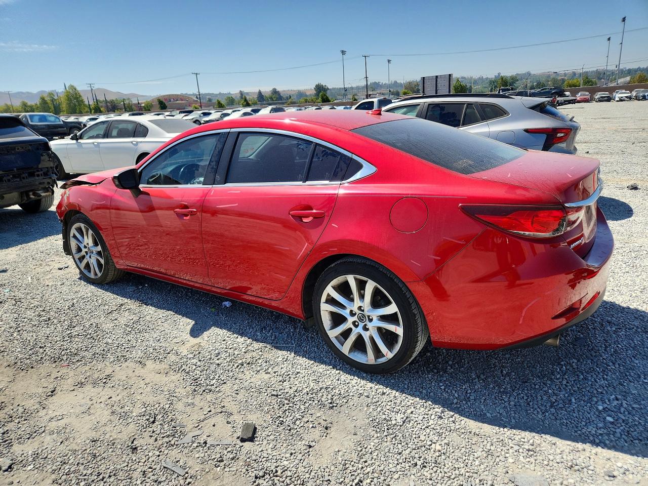 2015 Mazda 6 Touring Red vin: JM1GJ1V55F1196462