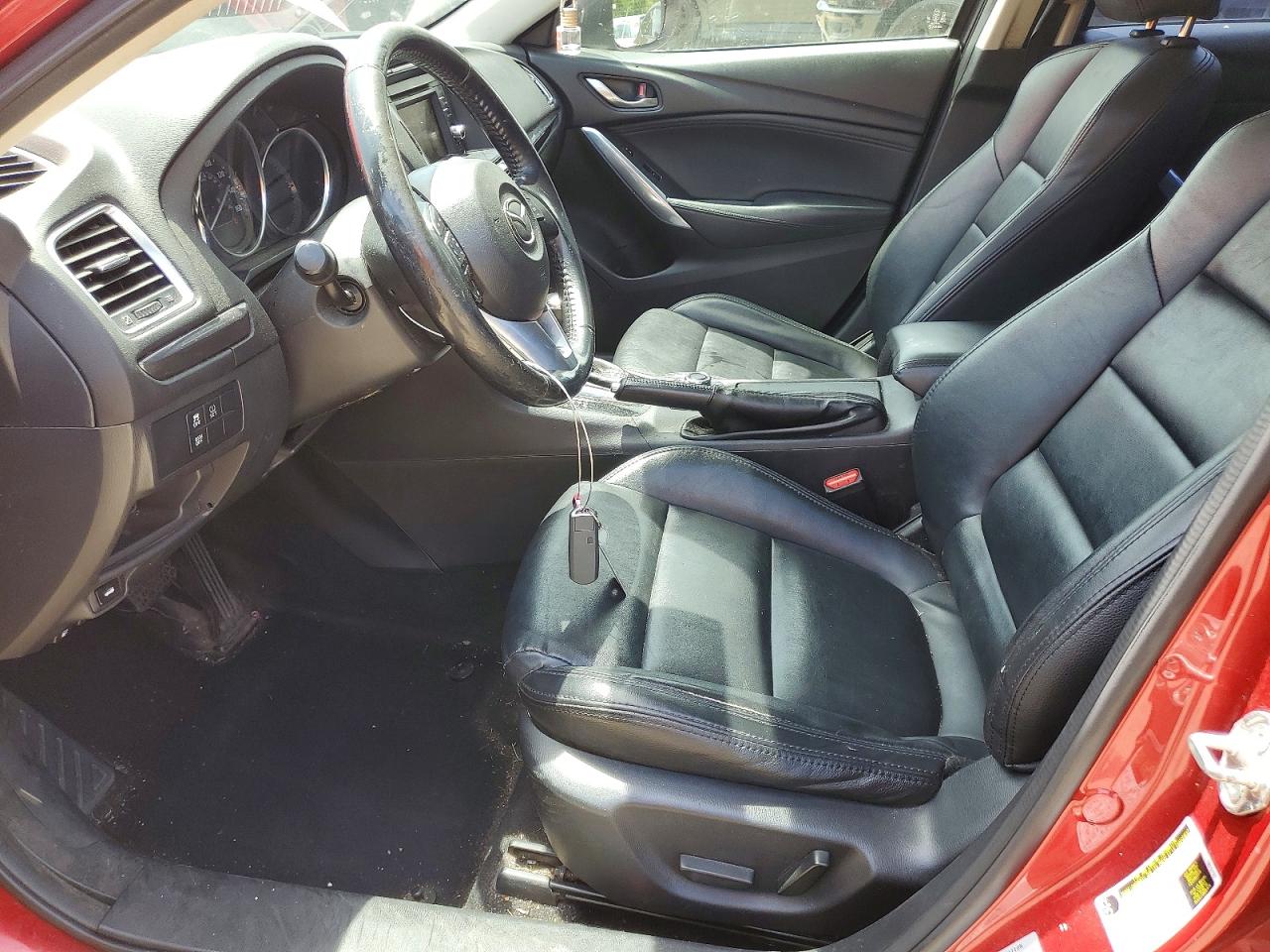 2015 Mazda 6 Touring Red vin: JM1GJ1V55F1201353