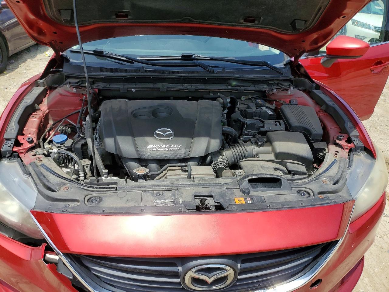 2015 Mazda 6 Touring Red vin: JM1GJ1V55F1201353