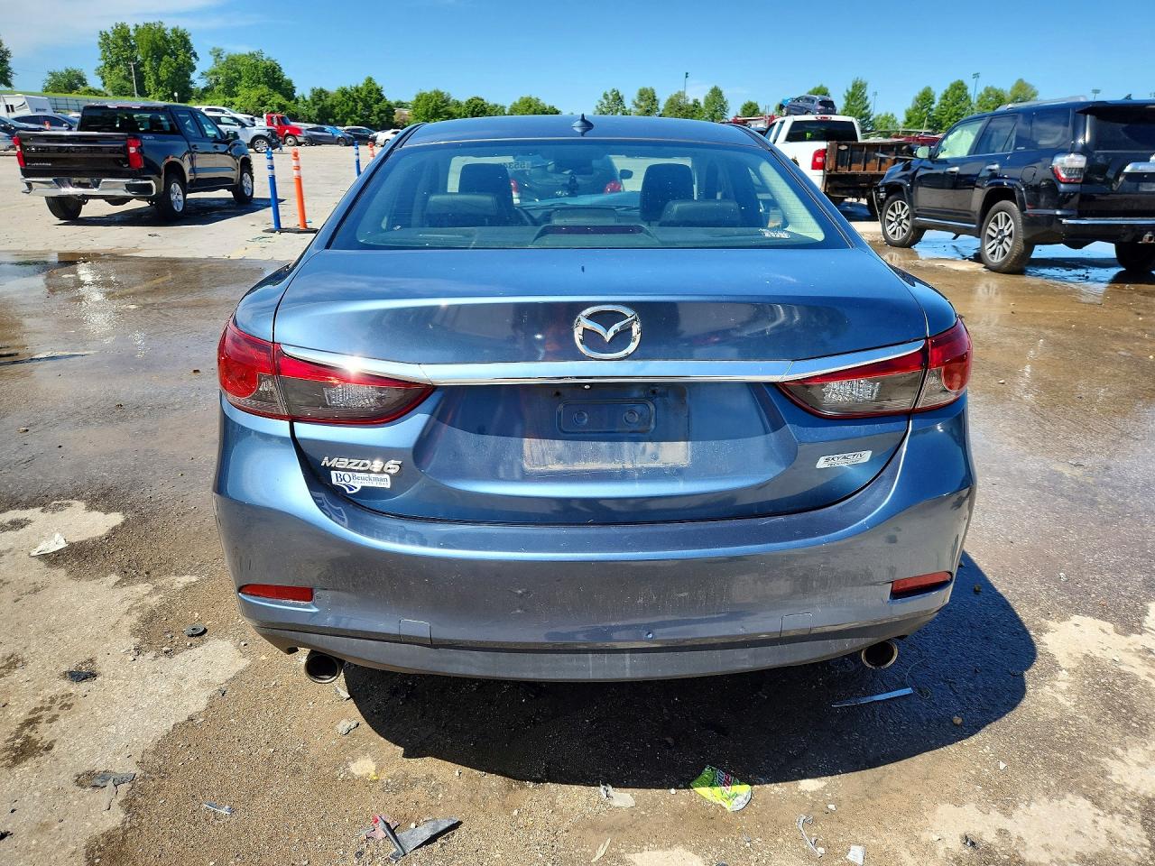 2015 Mazda 6 Touring Blue vin: JM1GJ1V55F1202003