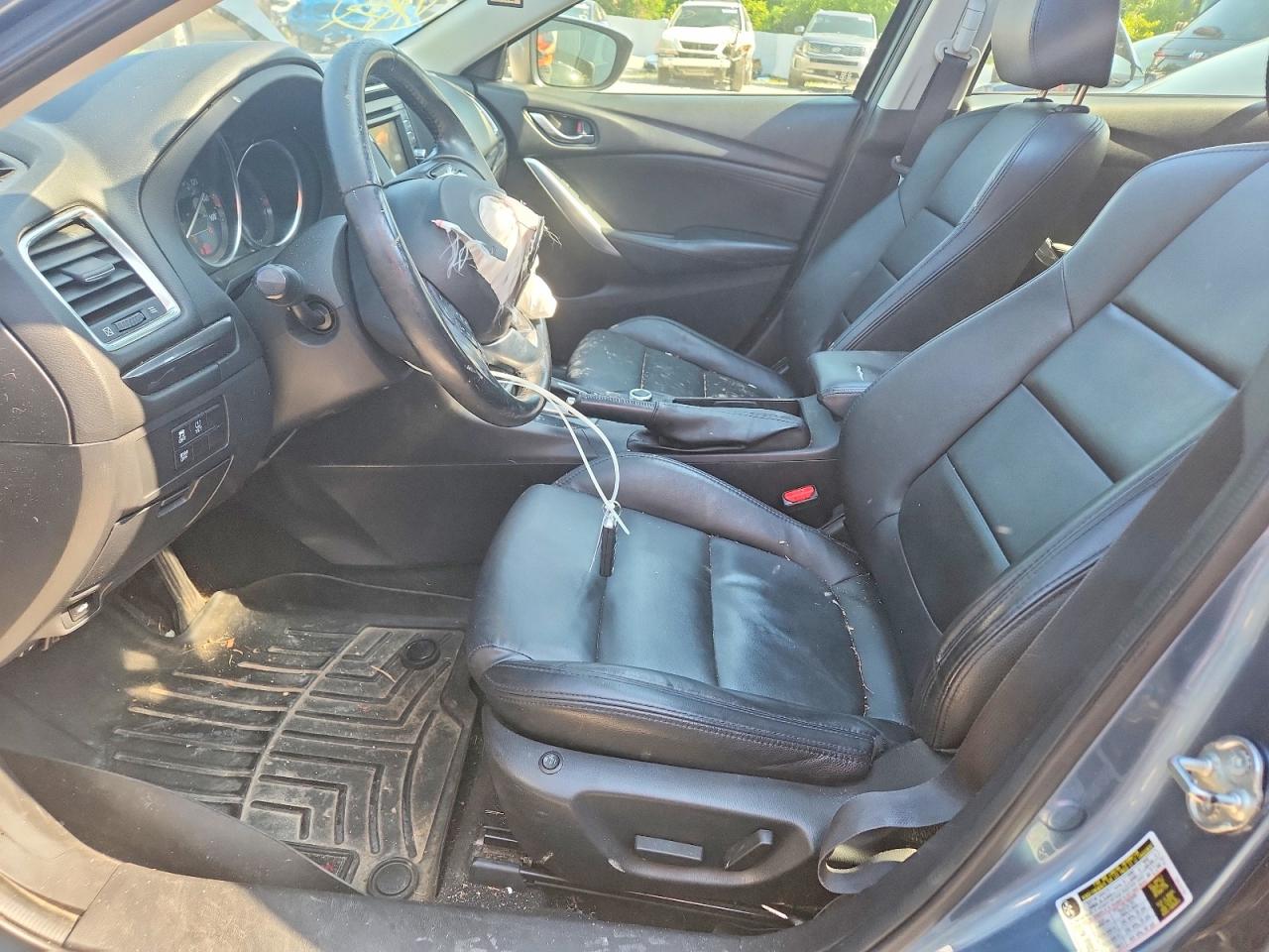 2015 Mazda 6 Touring Blue vin: JM1GJ1V55F1202003