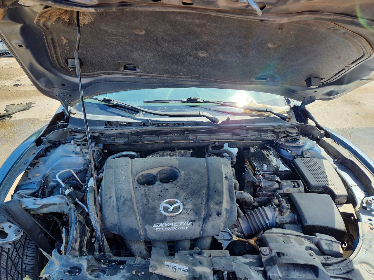 2015 Mazda 6 Touring Blue vin: JM1GJ1V55F1202003
