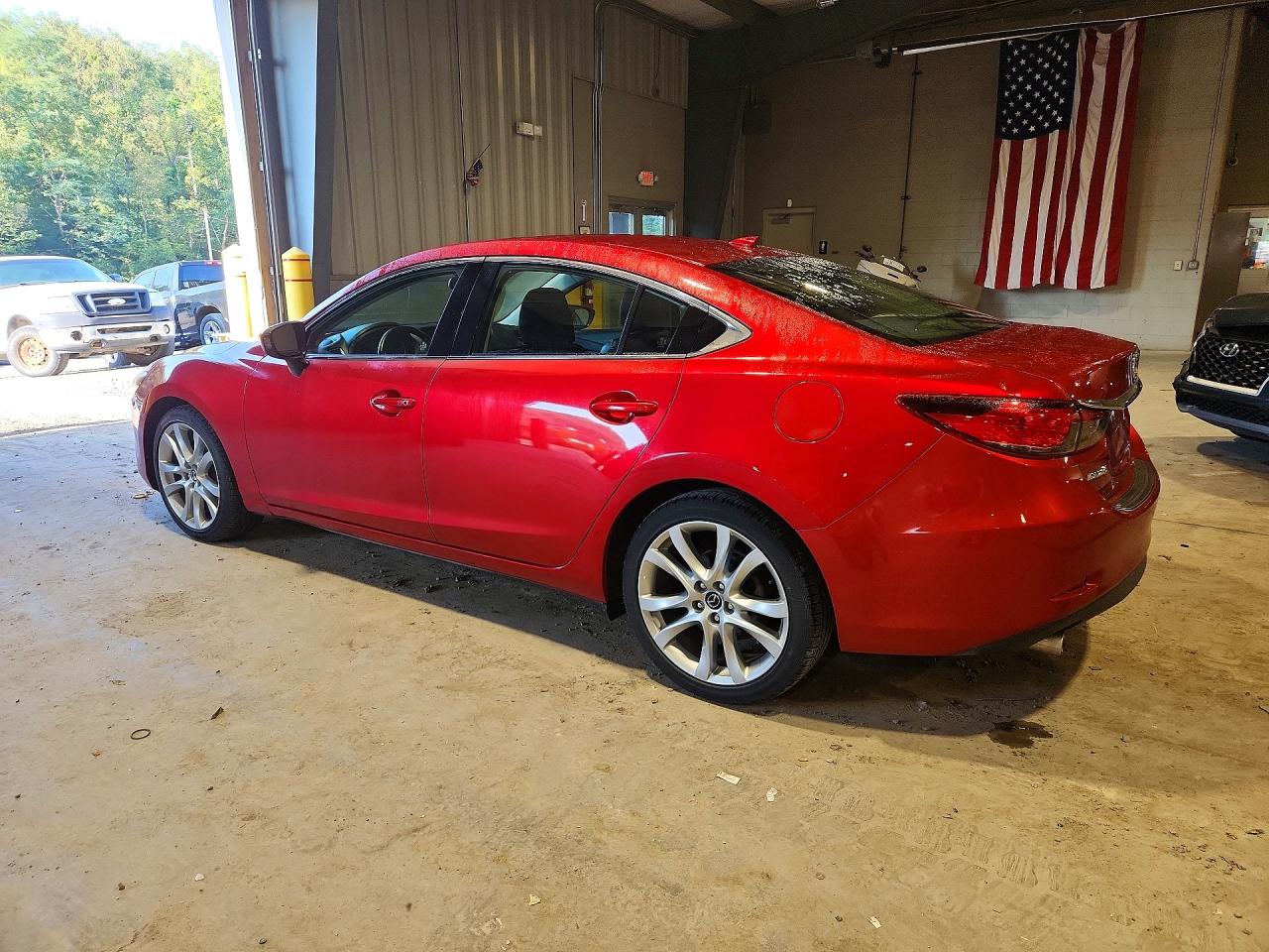 2015 Mazda 6 Touring Red vin: JM1GJ1V55F1218749