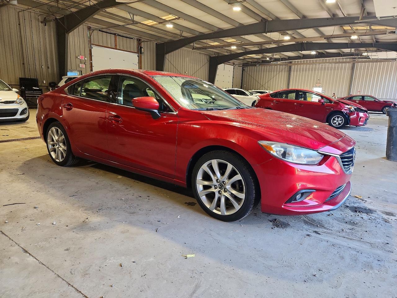 2015 Mazda 6 Touring Red vin: JM1GJ1V55F1218749