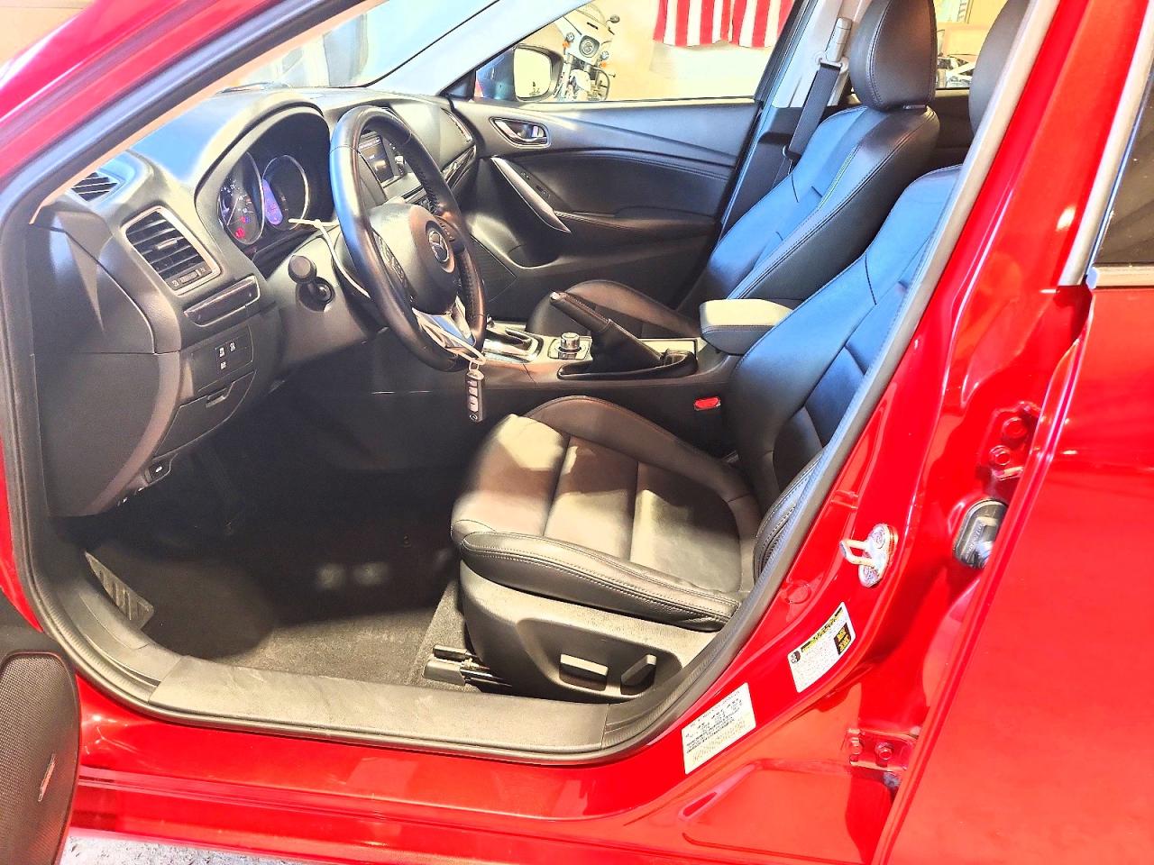2015 Mazda 6 Touring Red vin: JM1GJ1V55F1218749