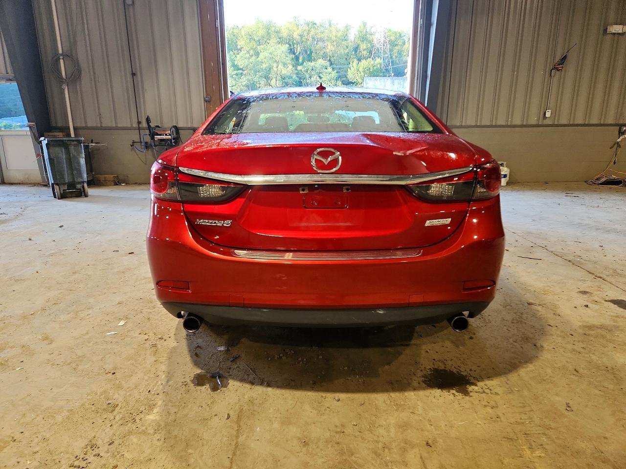 2015 Mazda 6 Touring Red vin: JM1GJ1V55F1218749