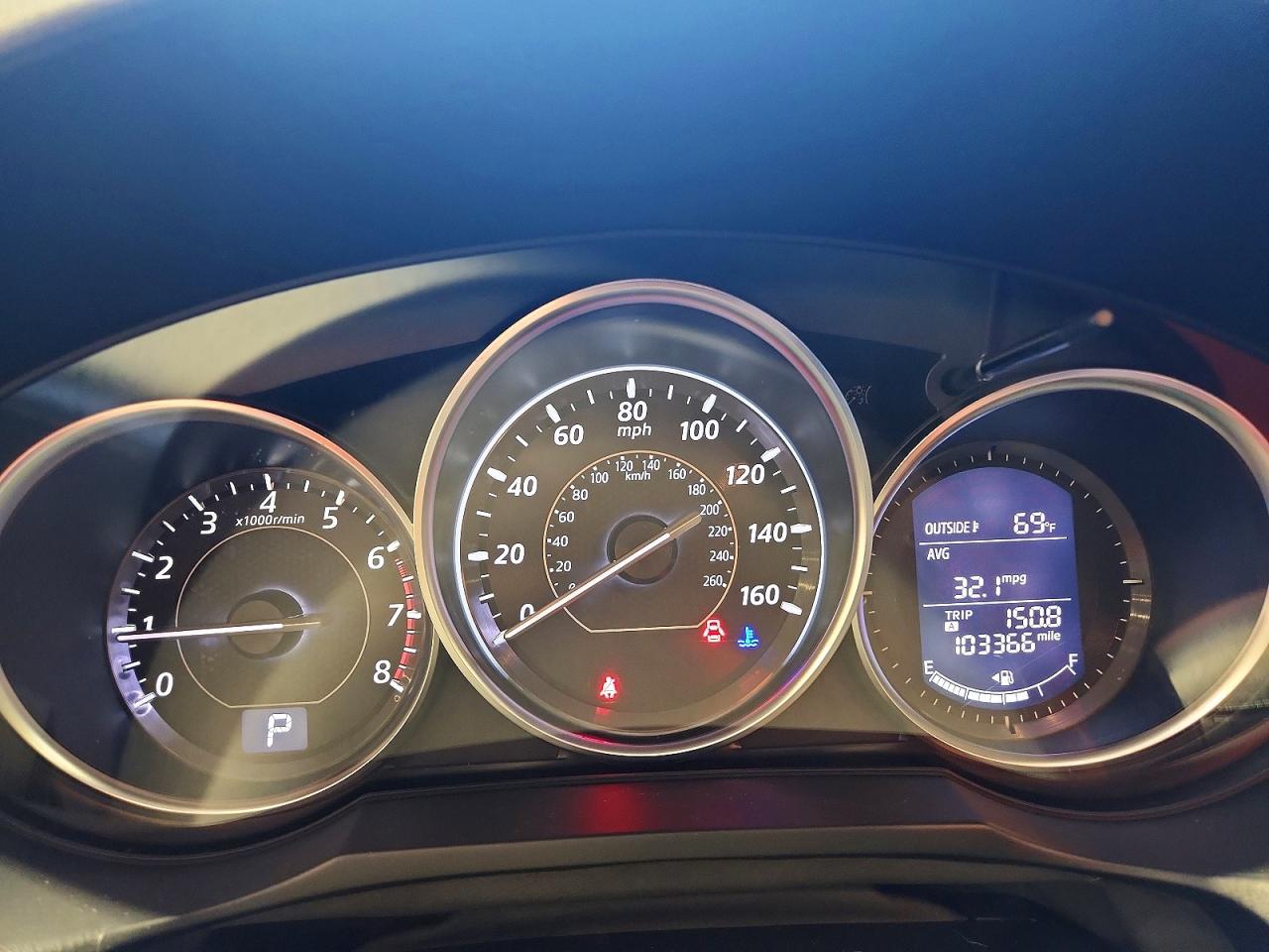2015 Mazda 6 Touring Red vin: JM1GJ1V55F1218749