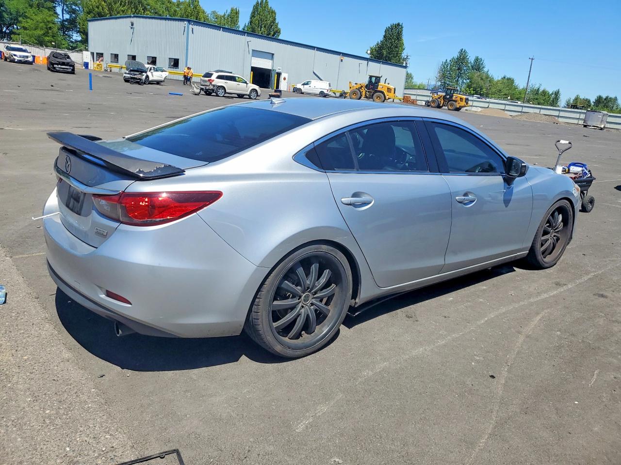 2016 Mazda 6 Touring Silver vin: JM1GJ1V55G1400582