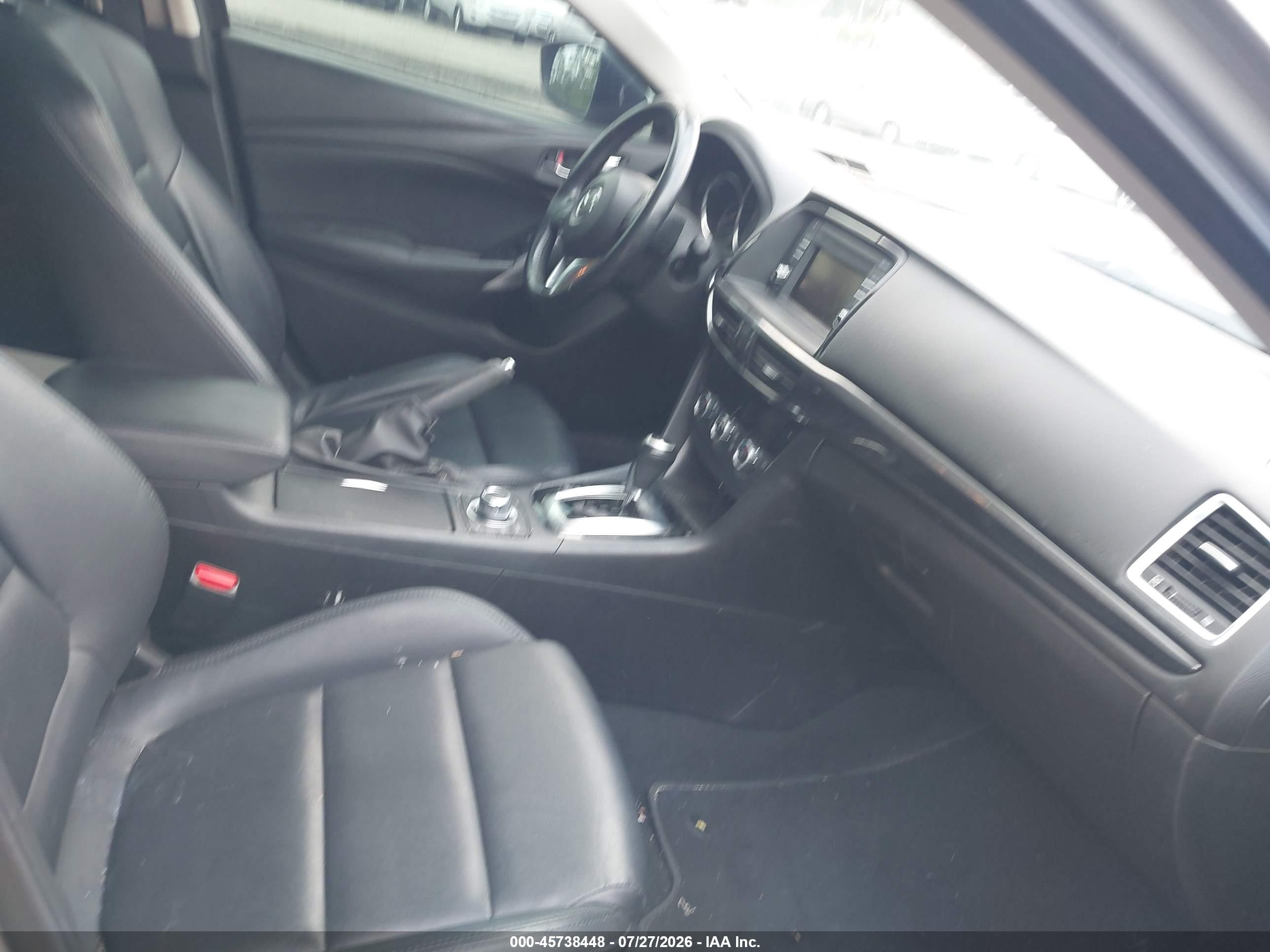 2014 Mazda Mazda6 I Touring Silver vin: JM1GJ1V56E1108713