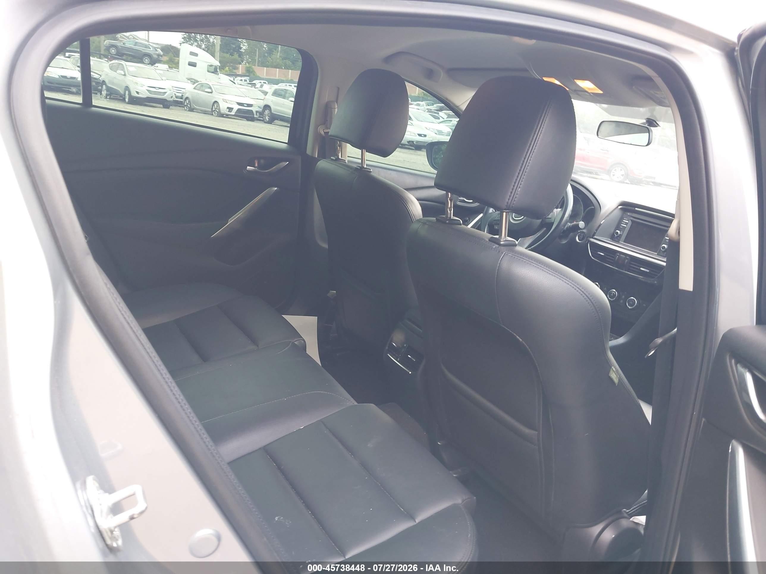 2014 Mazda Mazda6 I Touring Silver vin: JM1GJ1V56E1108713