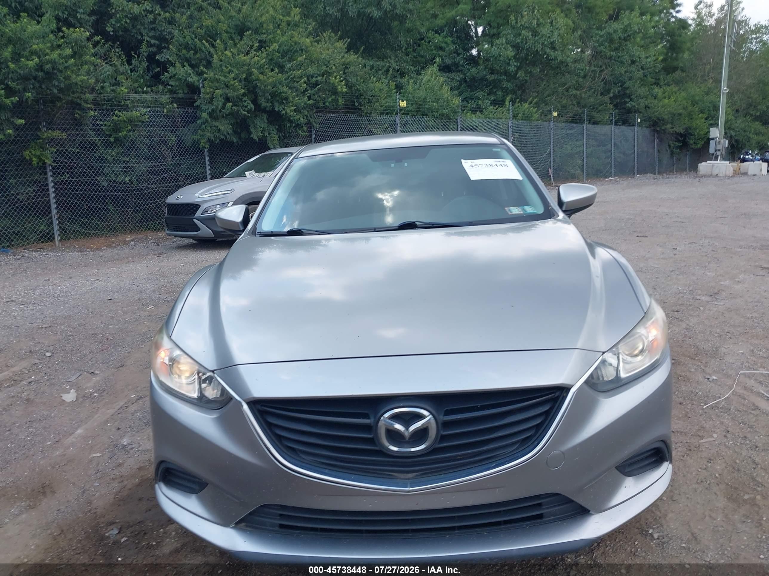 2014 Mazda Mazda6 I Touring Silver vin: JM1GJ1V56E1108713