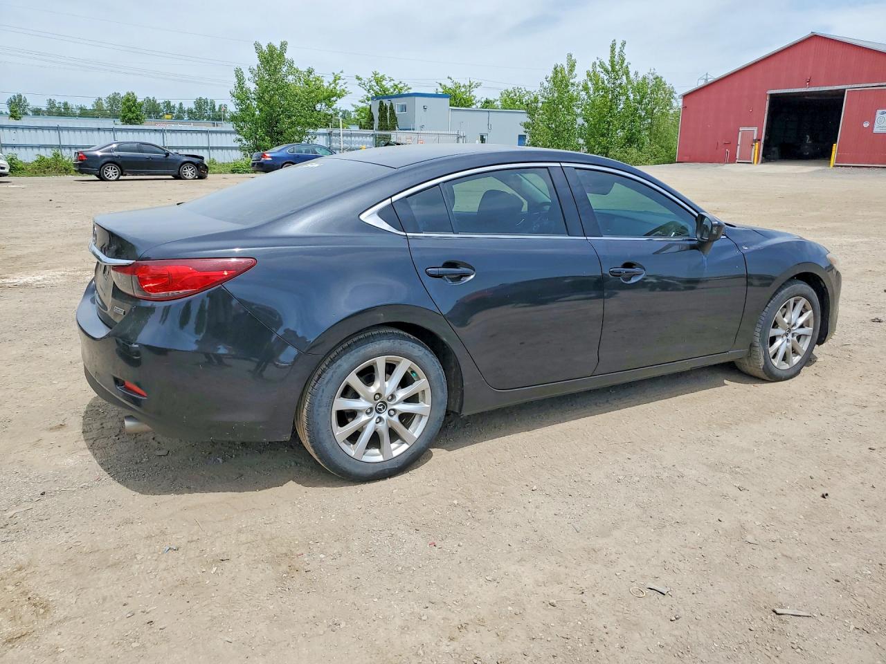 2014 Mazda 6 Touring Black vin: JM1GJ1V56E1112504