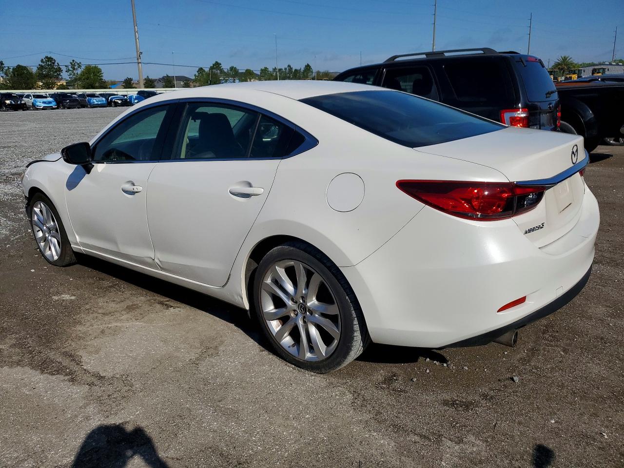 2015 Mazda 6 Touring White vin: JM1GJ1V56F1194462