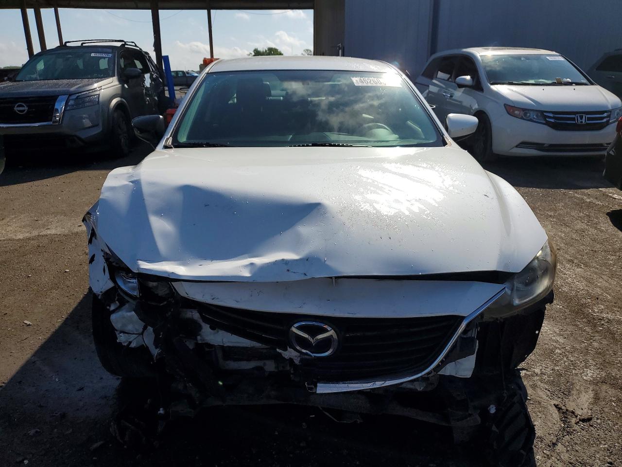 2015 Mazda 6 Touring White vin: JM1GJ1V56F1194462