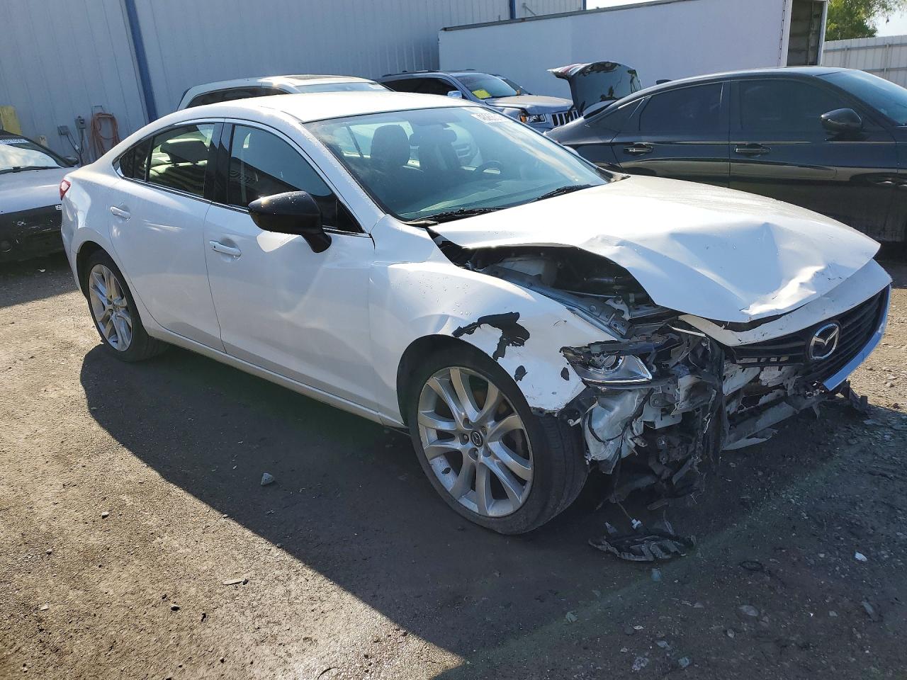 2015 Mazda 6 Touring White vin: JM1GJ1V56F1194462