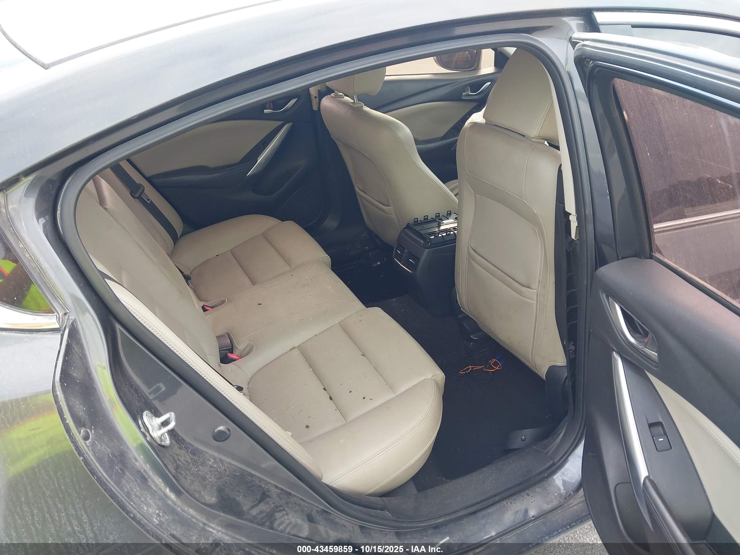 2015 Mazda Mazda6 I Touring Gray vin: JM1GJ1V56F1201426