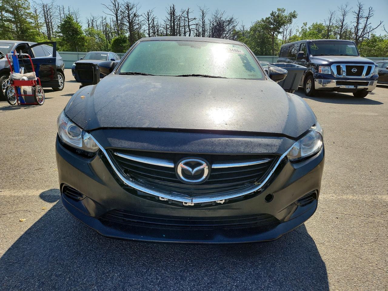2015 Mazda 6 Touring Black vin: JM1GJ1V57F1181218