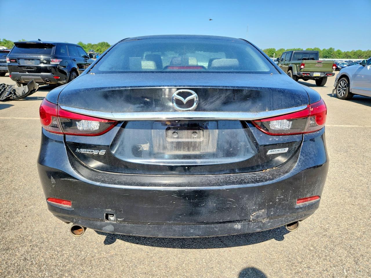 2015 Mazda 6 Touring Black vin: JM1GJ1V57F1181218