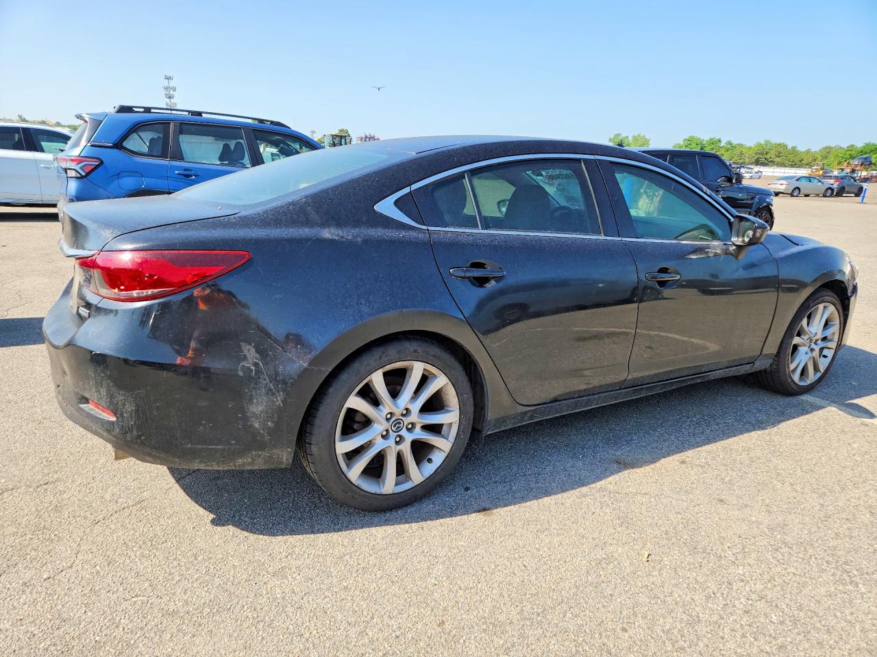 2015 Mazda 6 Touring Black vin: JM1GJ1V57F1181218