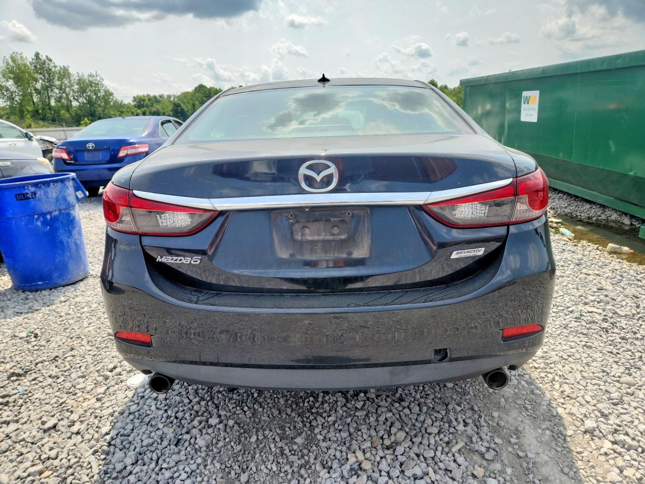 2015 Mazda 6 Touring Black vin: JM1GJ1V57F1183227