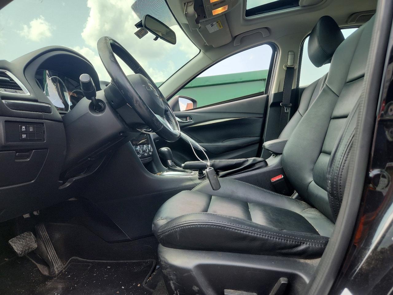 2015 Mazda 6 Touring Black vin: JM1GJ1V57F1183227