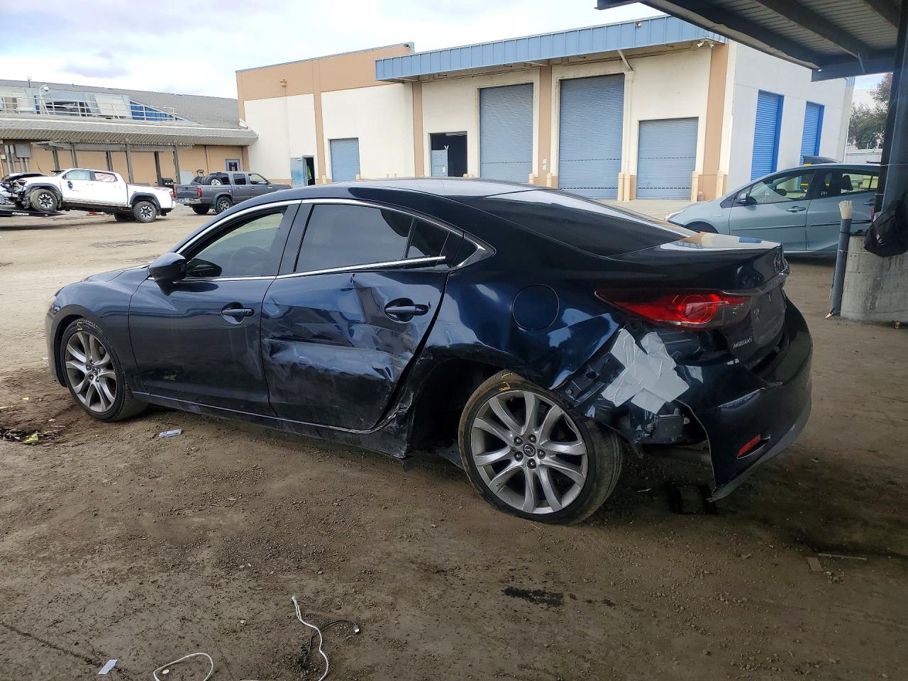 2015 Mazda 6 Touring Blue vin: JM1GJ1V57F1188072