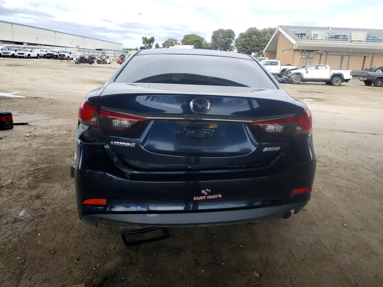 2015 Mazda 6 Touring Blue vin: JM1GJ1V57F1188072
