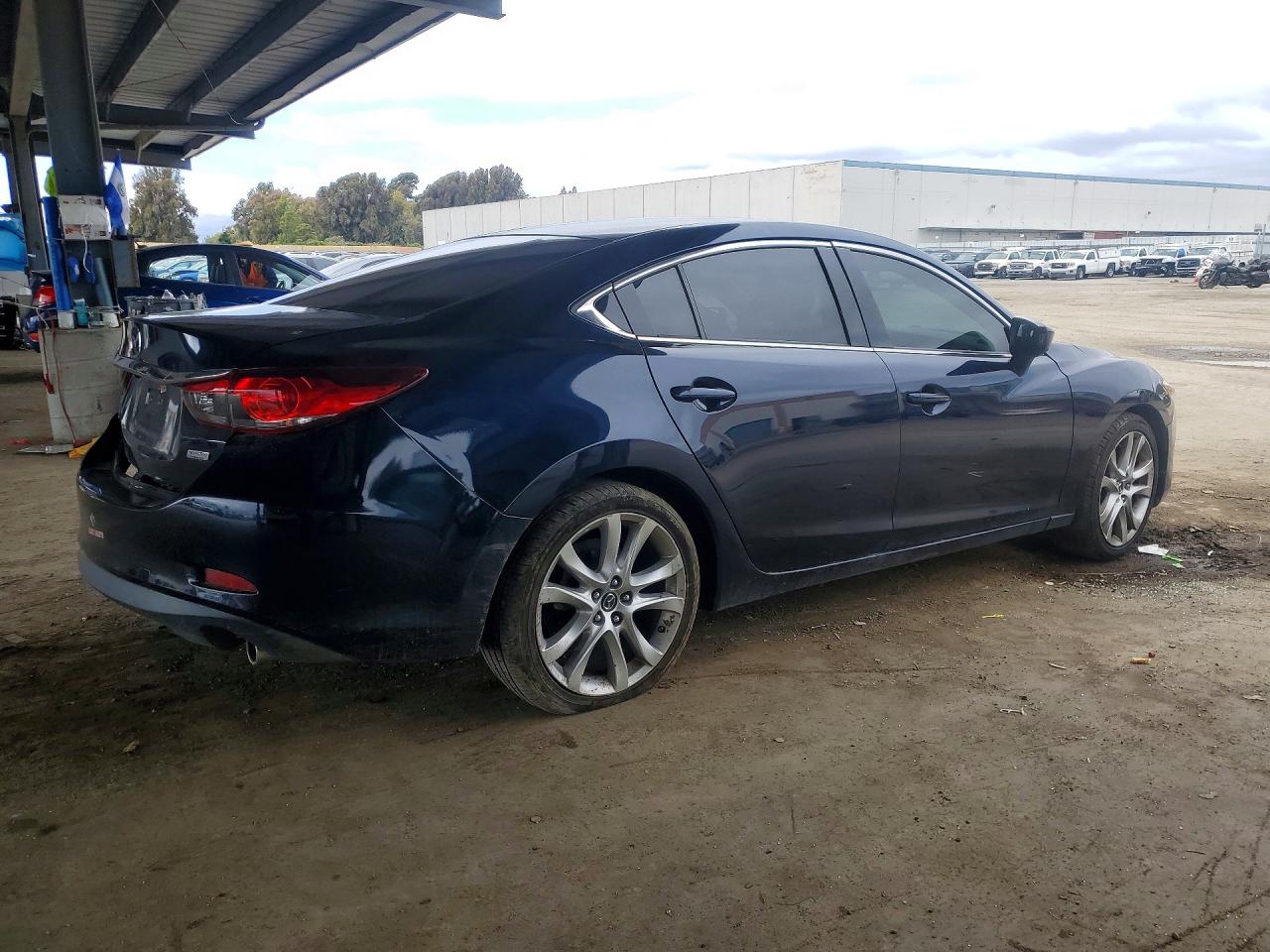 2015 Mazda 6 Touring Blue vin: JM1GJ1V57F1188072