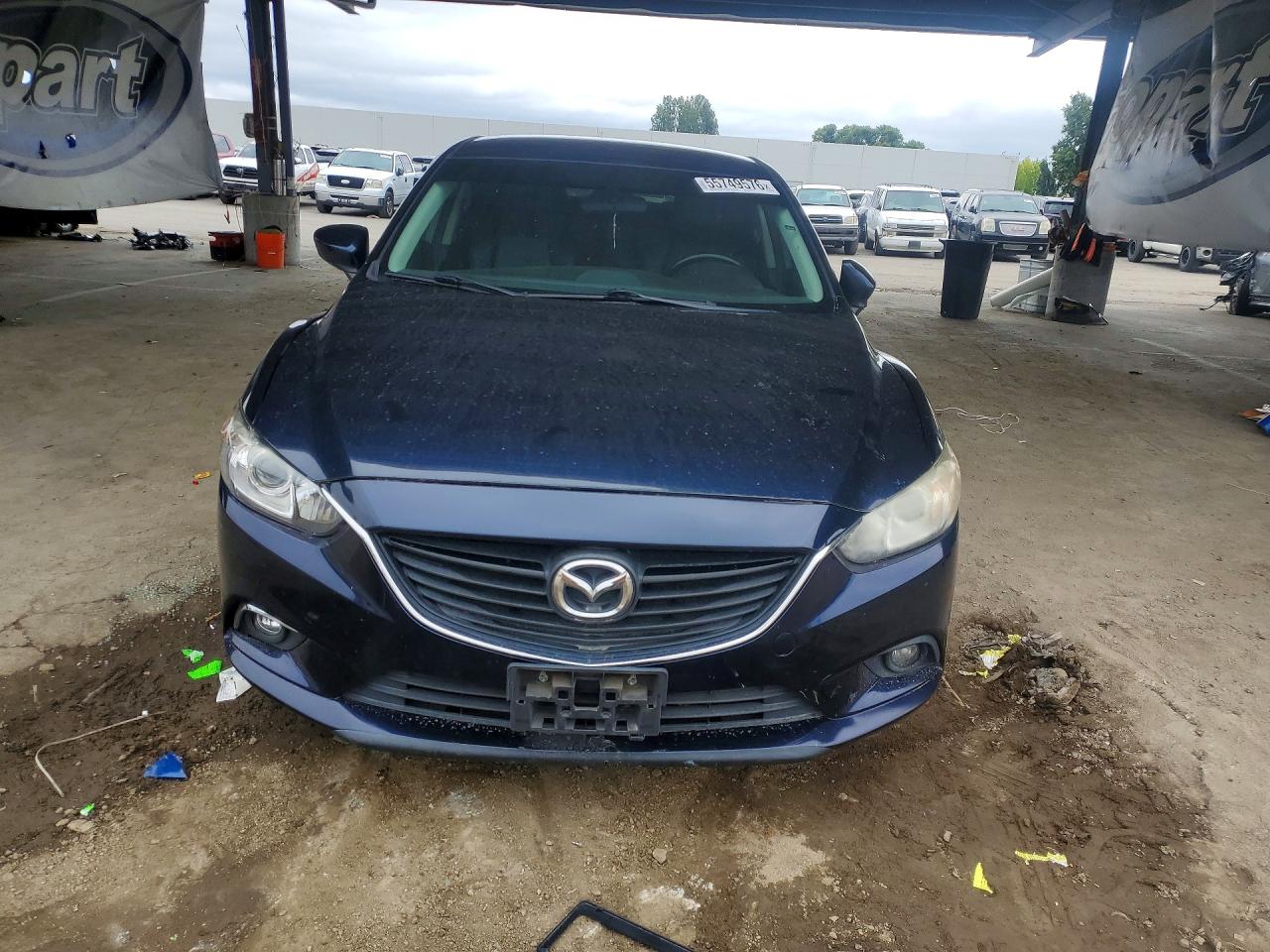 2015 Mazda 6 Touring Blue vin: JM1GJ1V57F1188072