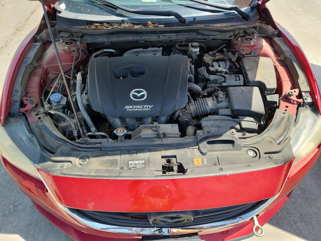 2015 Mazda 6 Touring Red vin: JM1GJ1V57F1191344