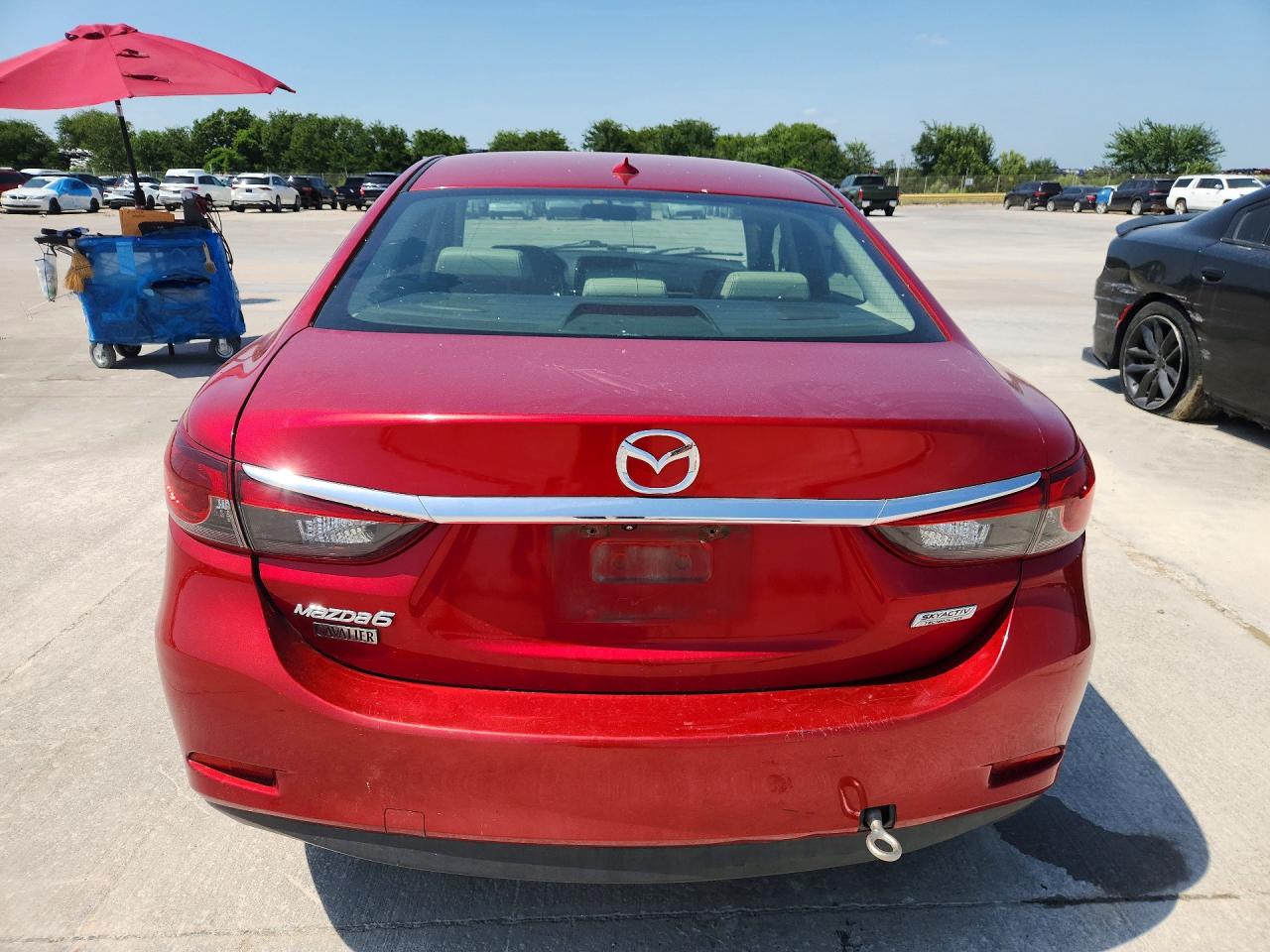 2015 Mazda 6 Touring Red vin: JM1GJ1V57F1191344