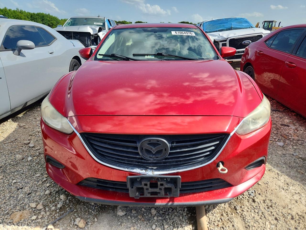 2015 Mazda 6 Touring Red vin: JM1GJ1V57F1191344