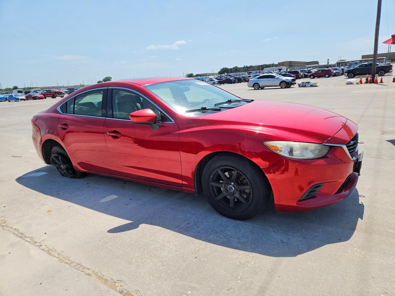 2015 Mazda 6 Touring Red vin: JM1GJ1V57F1191344