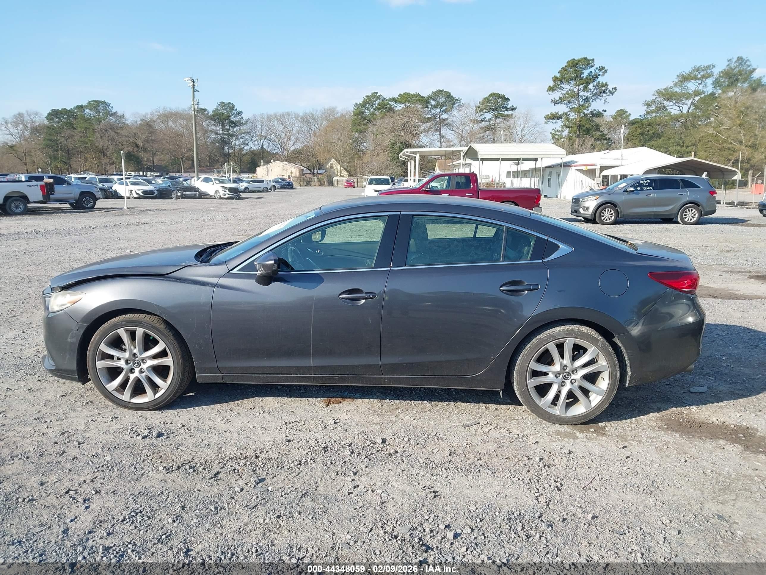 2015 Mazda Mazda6 I Touring Black vin: JM1GJ1V57F1191909