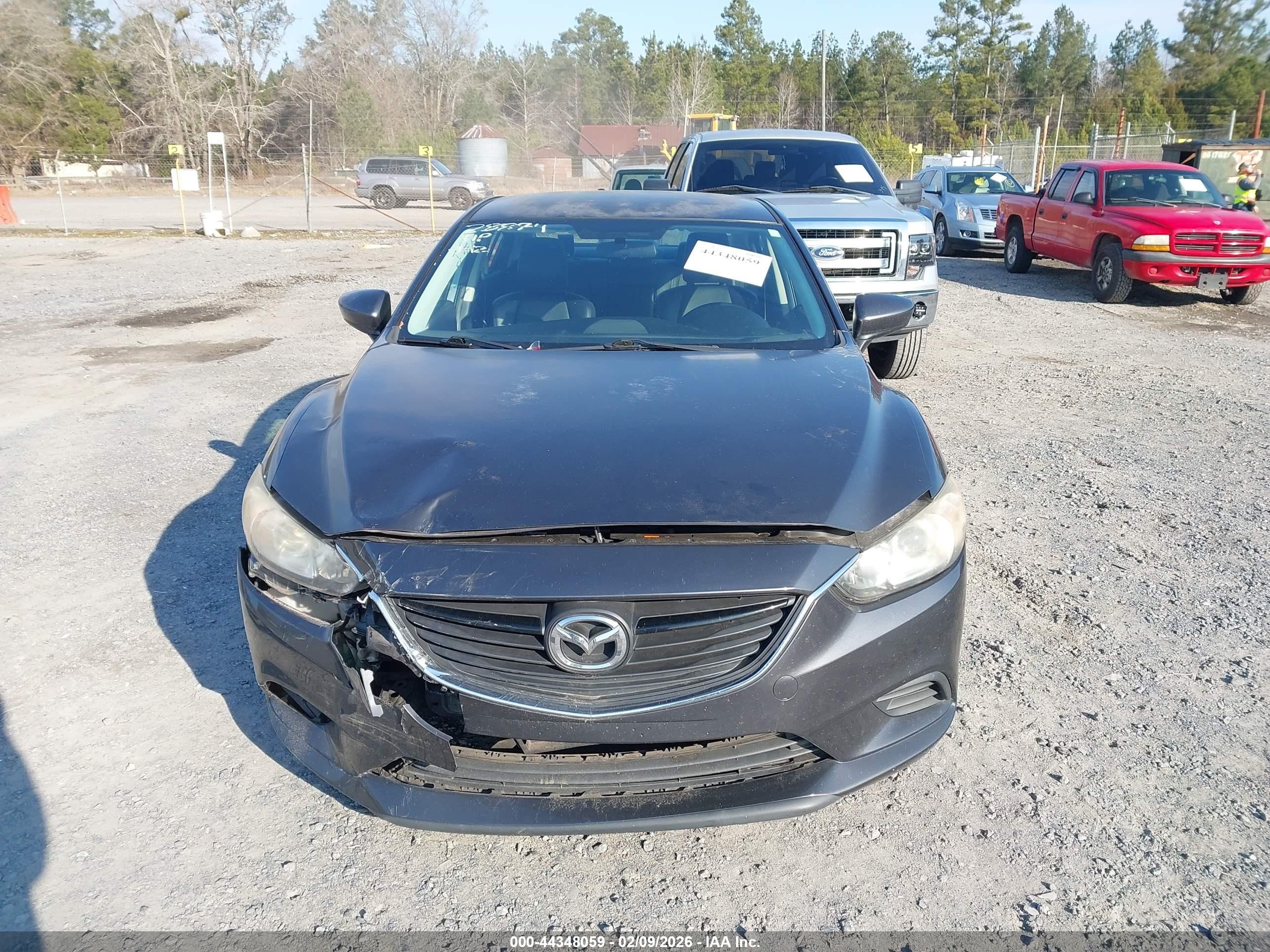 2015 Mazda Mazda6 I Touring Black vin: JM1GJ1V57F1191909