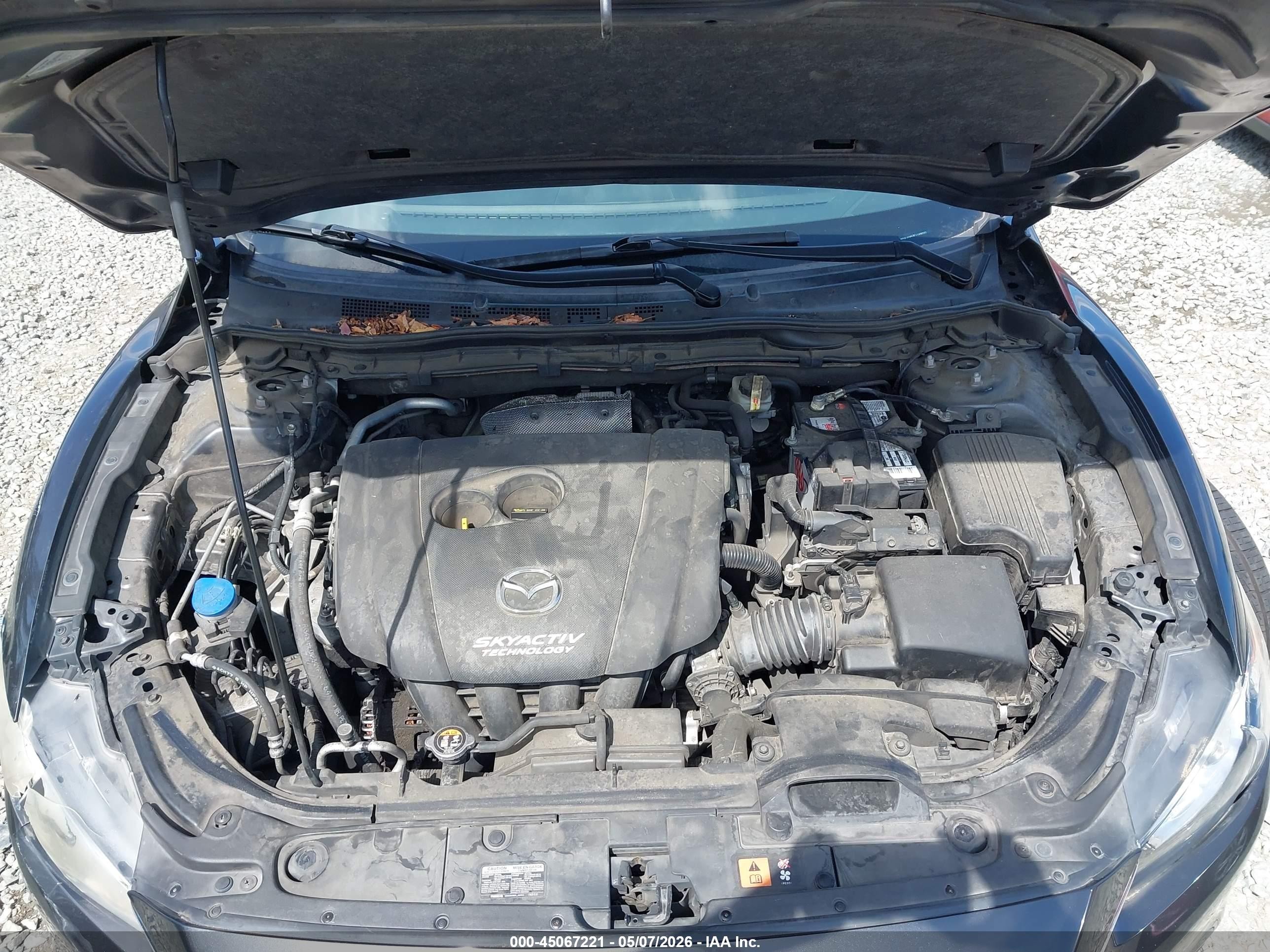 2015 Mazda Mazda6 I Touring Gray vin: JM1GJ1V57F1199072