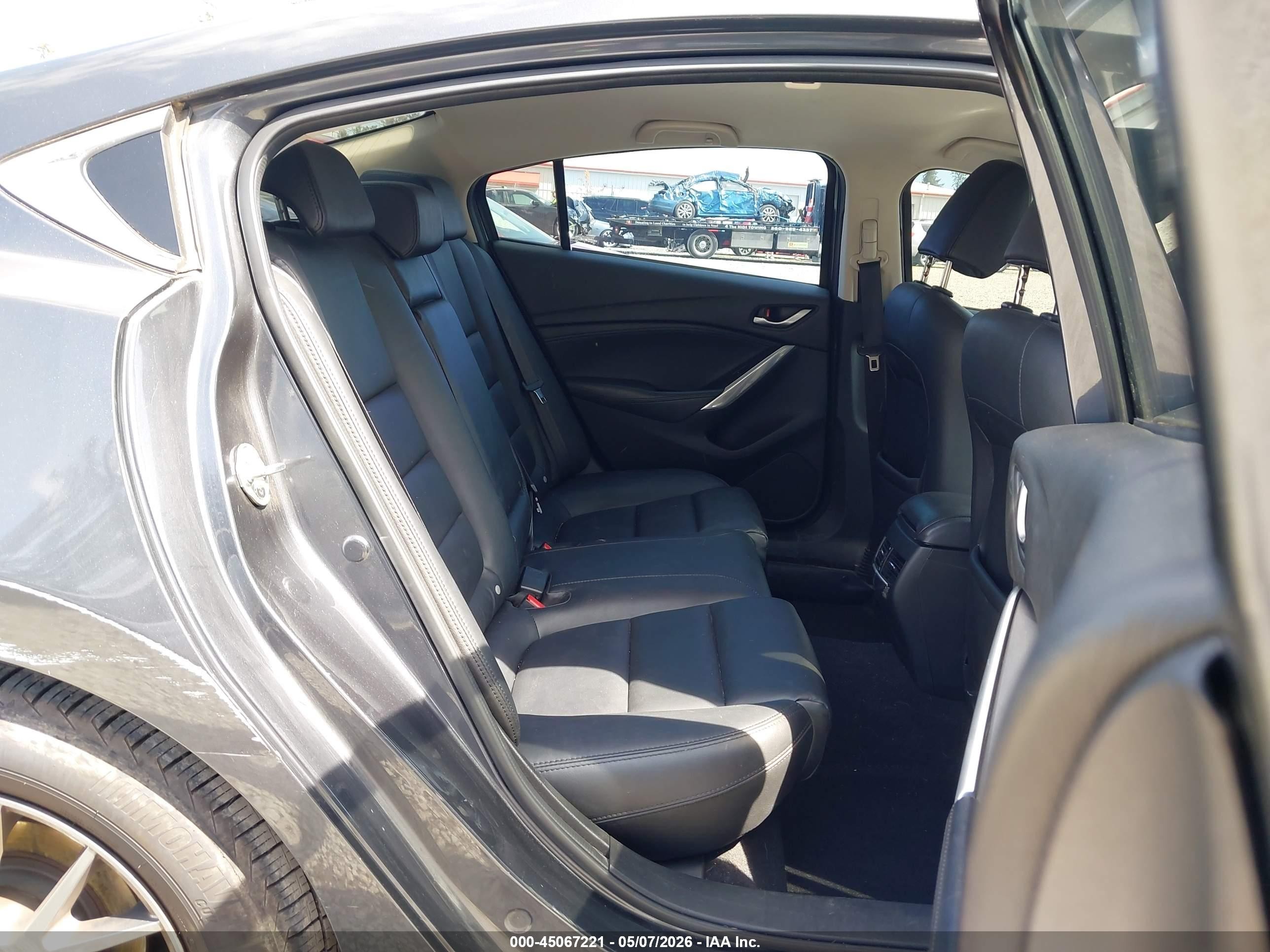 2015 Mazda Mazda6 I Touring Gray vin: JM1GJ1V57F1199072
