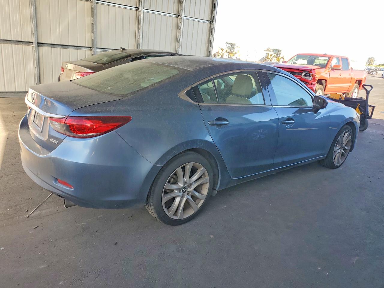 2015 Mazda 6 Touring Blue vin: JM1GJ1V57F1215898