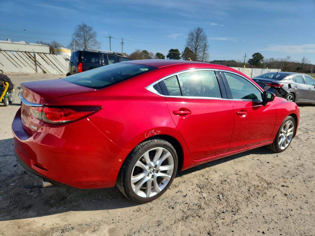 2015 Mazda 6 Touring Red vin: JM1GJ1V58F1185391