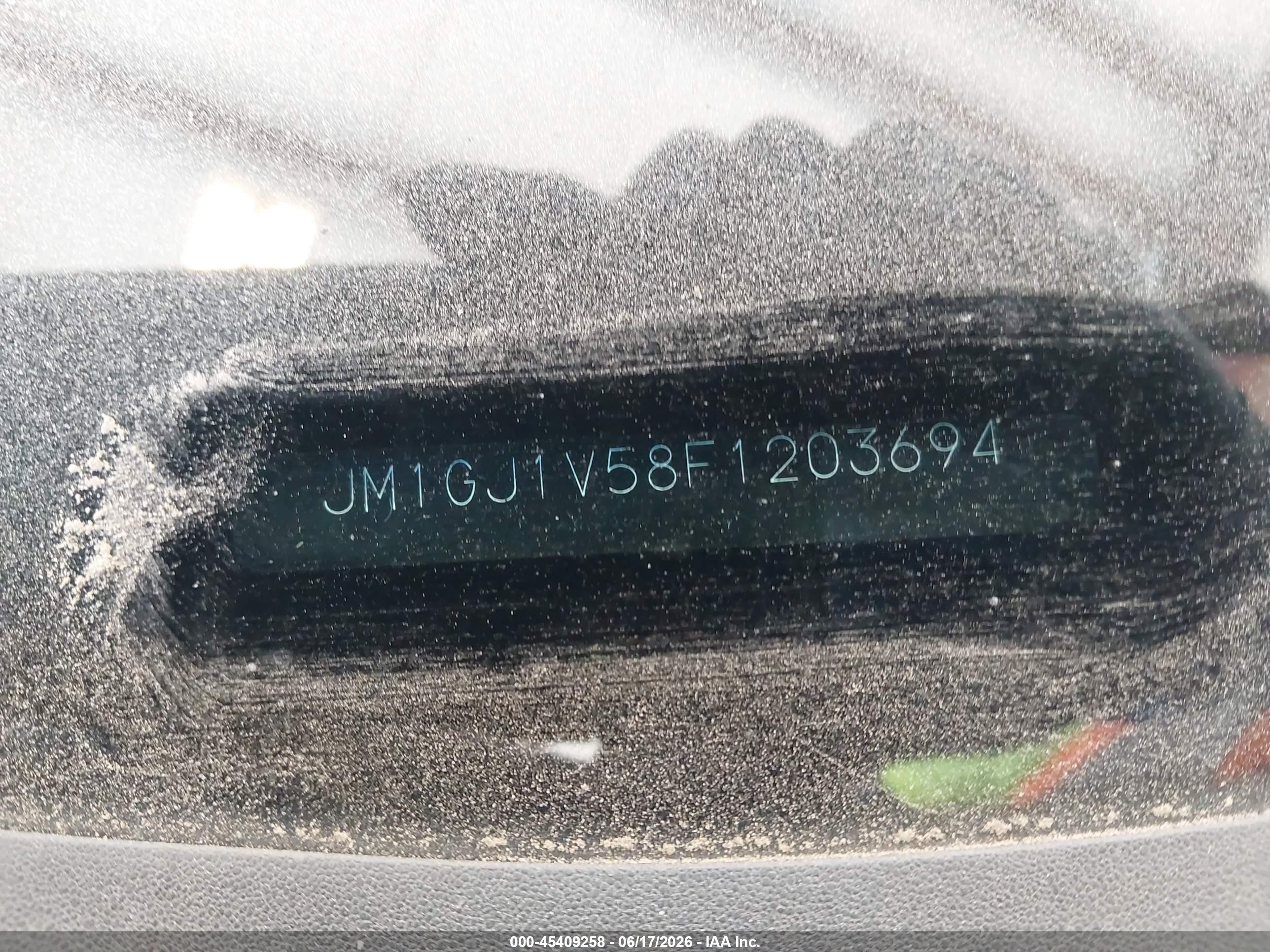 2015 Mazda Mazda6 I Touring Черный vin: JM1GJ1V58F1203694